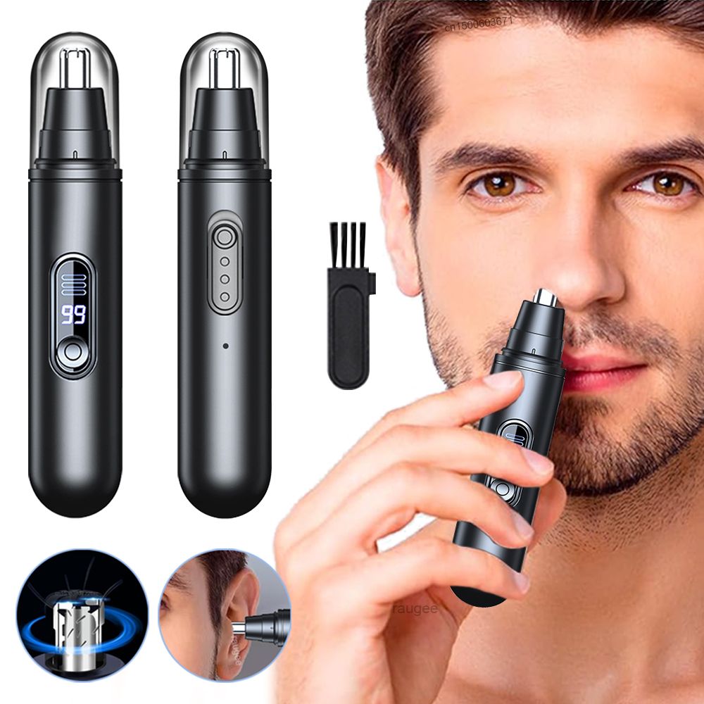 Men'S Grooming Clippers - Mini Electric Nose Hair Trimmer for