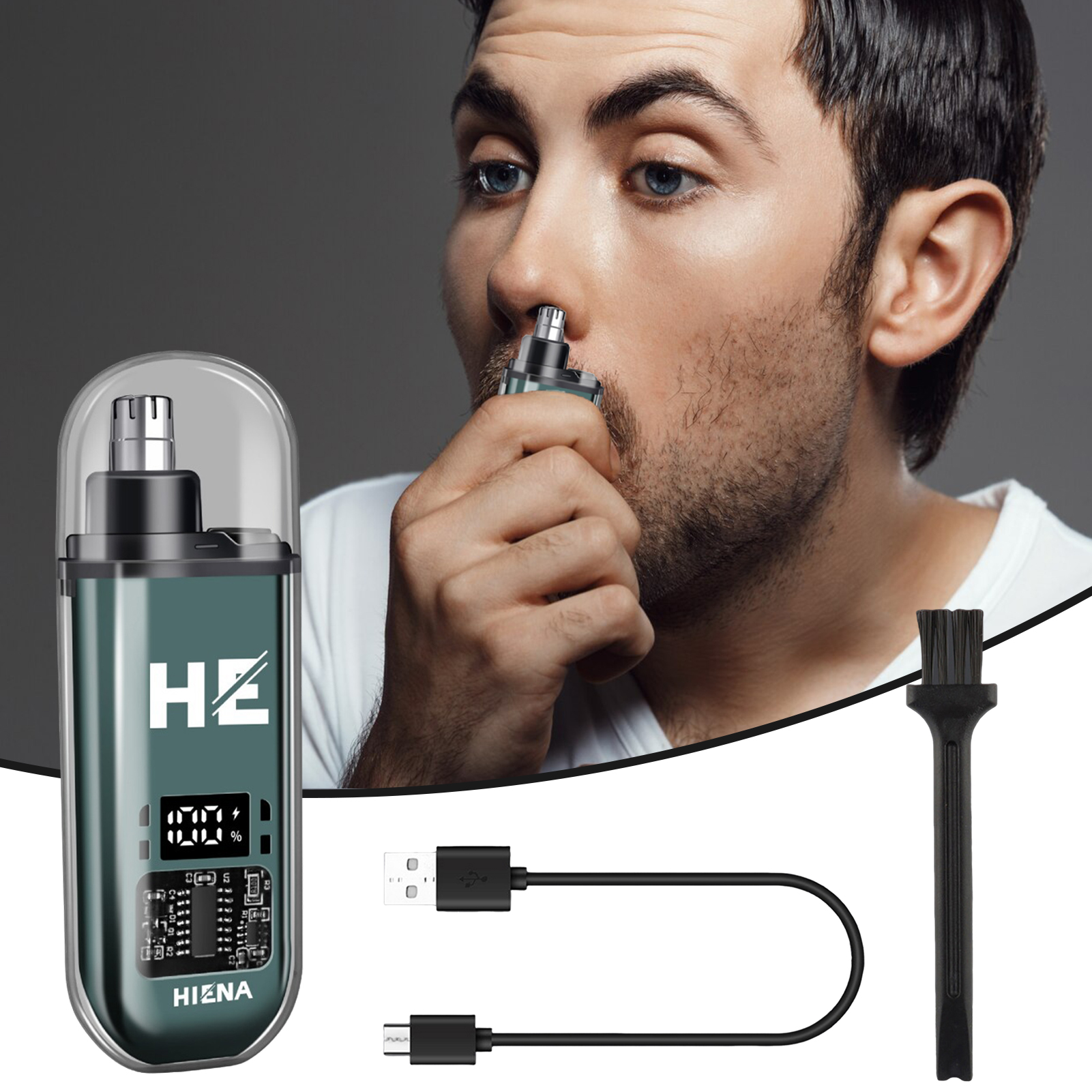 Eyebrow Razor Trimmer - HIENA Nose Hair Trimmer Mini Pocket