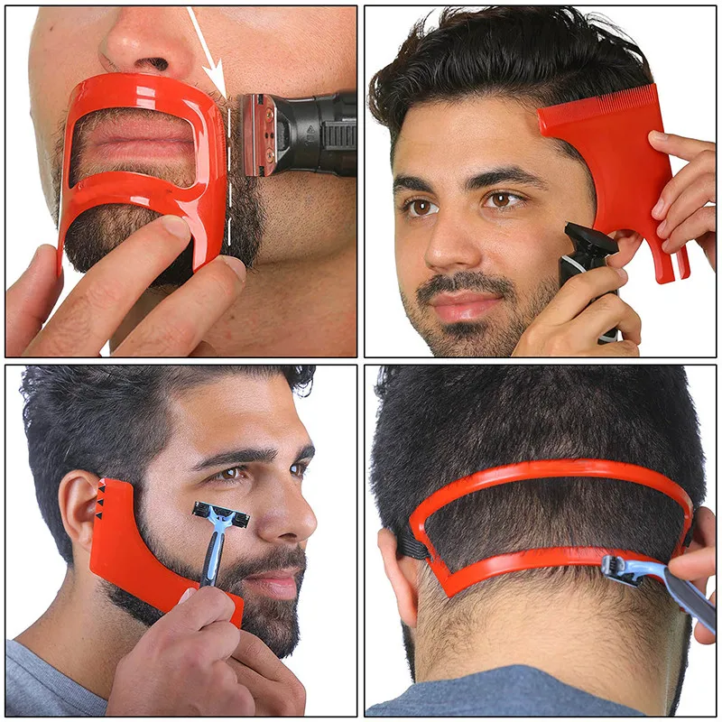 2/4Pcs Men's Beard Combs Hair  – Men'S Grooming Clippers Bewertung und Preis