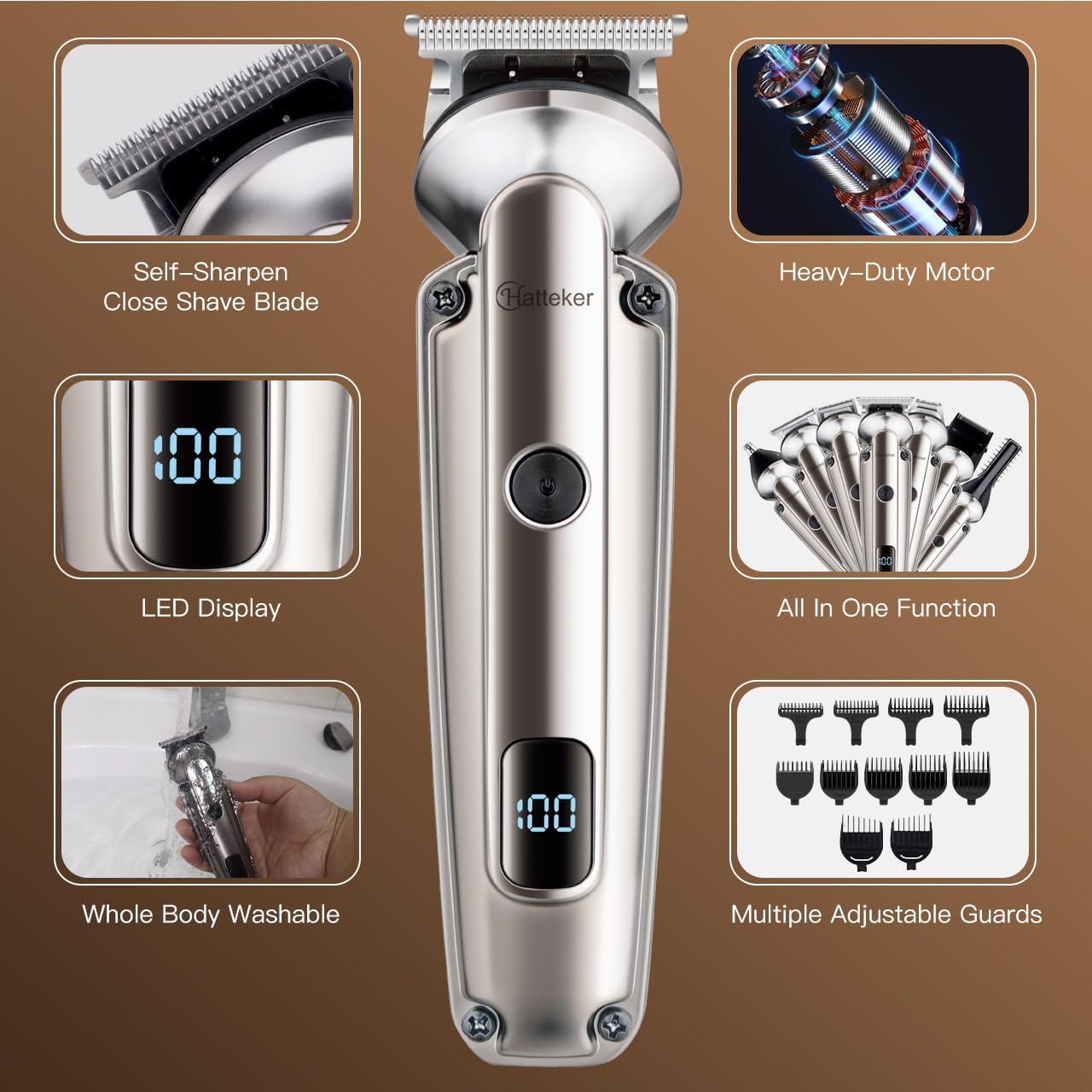 7-in-1 Beard Trimmer for Men,  – Men'S Grooming Images Bewertung und Preis