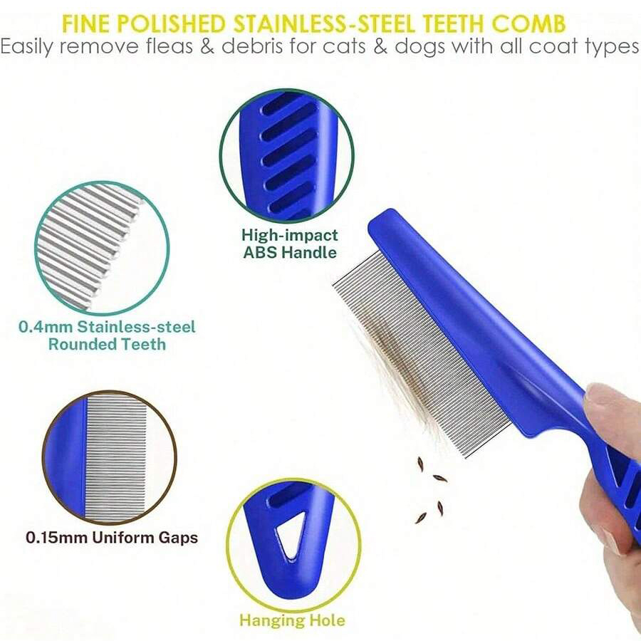 4Pcs/6Pcs Pet Comb Flea Comb F – Comb Fine Tooth Bewertung und Preis