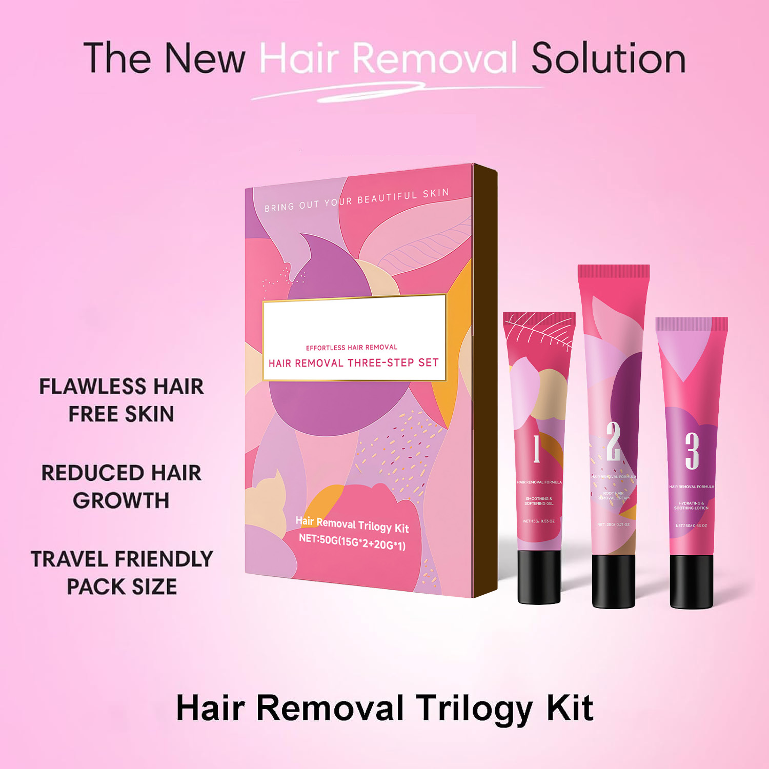 Facial Hair Remover Cream Kit  – Ingrown Hair Serum Bewertung und Preis