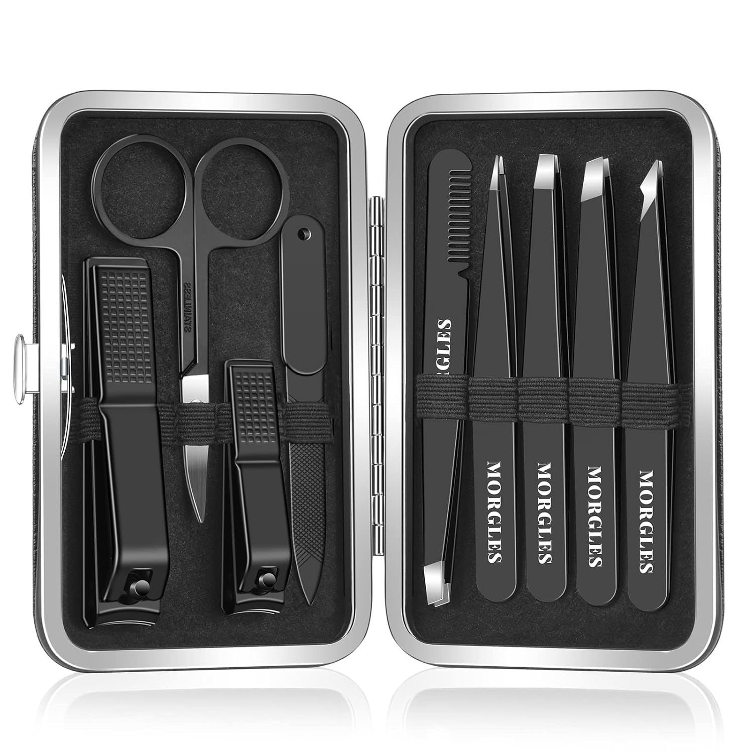 9-Piece Stainless Steel Tweeze – Men'S Grooming Images Bewertung und Preis