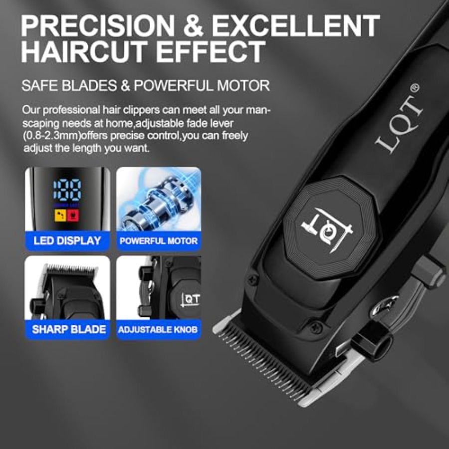Professional Cordless Hair Cli – Men'S Grooming Clippers Bewertung und Preis