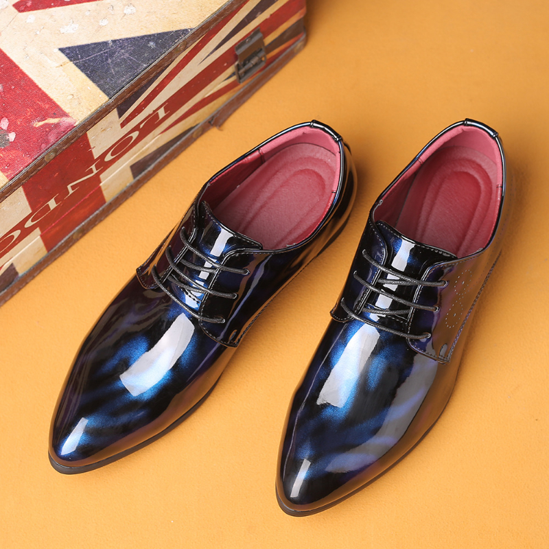 Wine Red Patent Leather Pointe – Men'S Grooming Oxford Bewertung und Preis