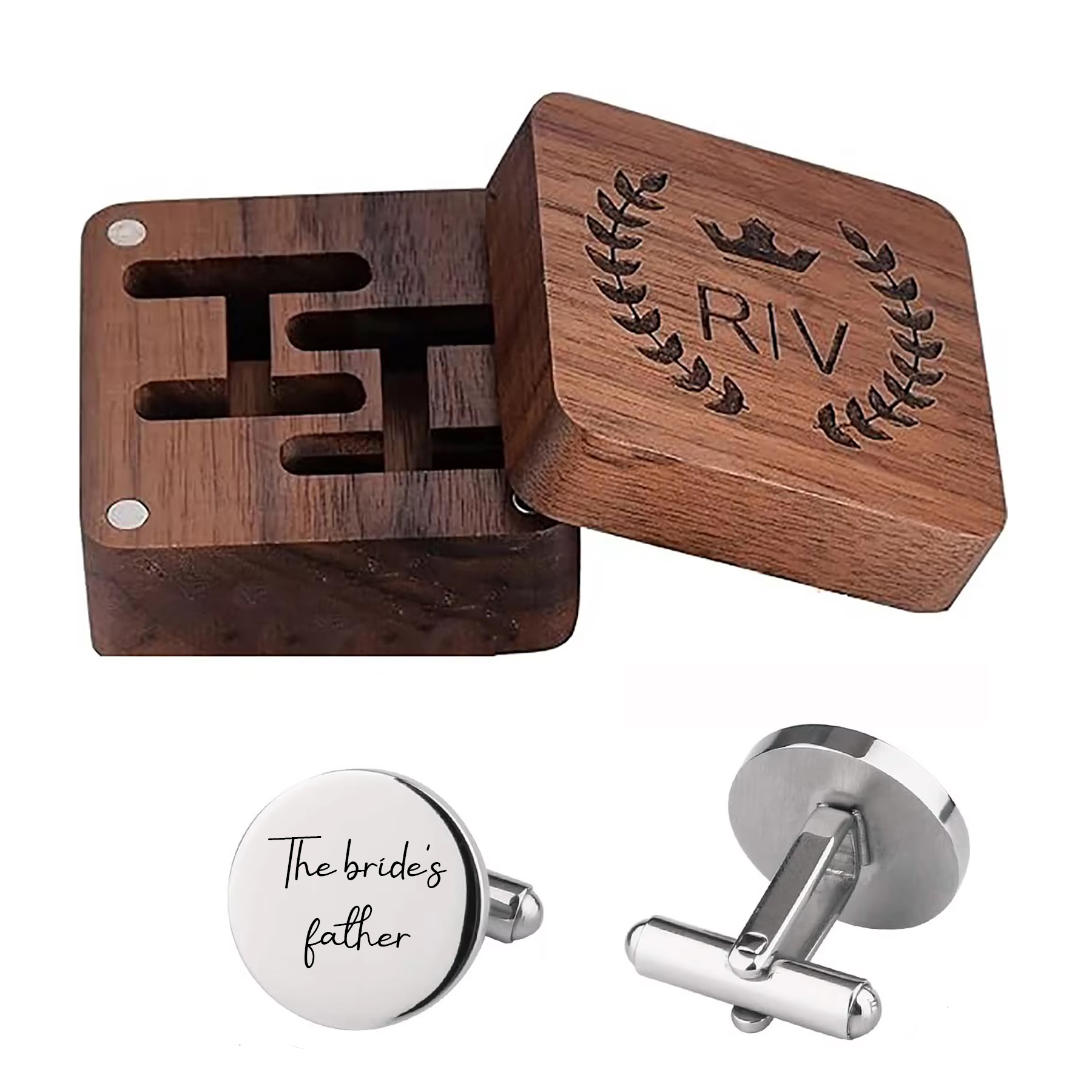 Custom Personalized Cufflinks  – Men'S Grooming Boxes Bewertung und Preis