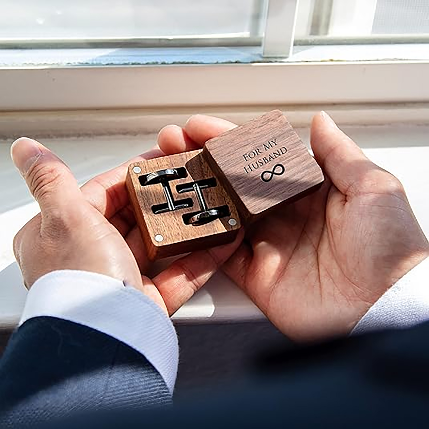 Custom Personalized Cufflinks  – Men'S Grooming Boxes Bewertung und Preis
