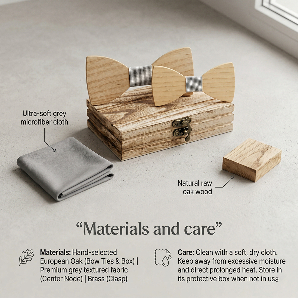 Mens Wooden Bowtie Set Minimal – Men'S Grooming Boxes Bewertung und Preis