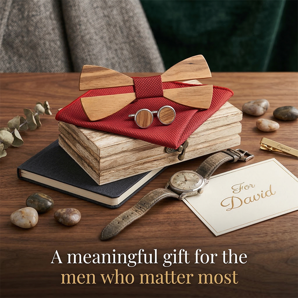 Mens Wooden Bowtie Set Minimal – Men'S Grooming Boxes Bewertung und Preis