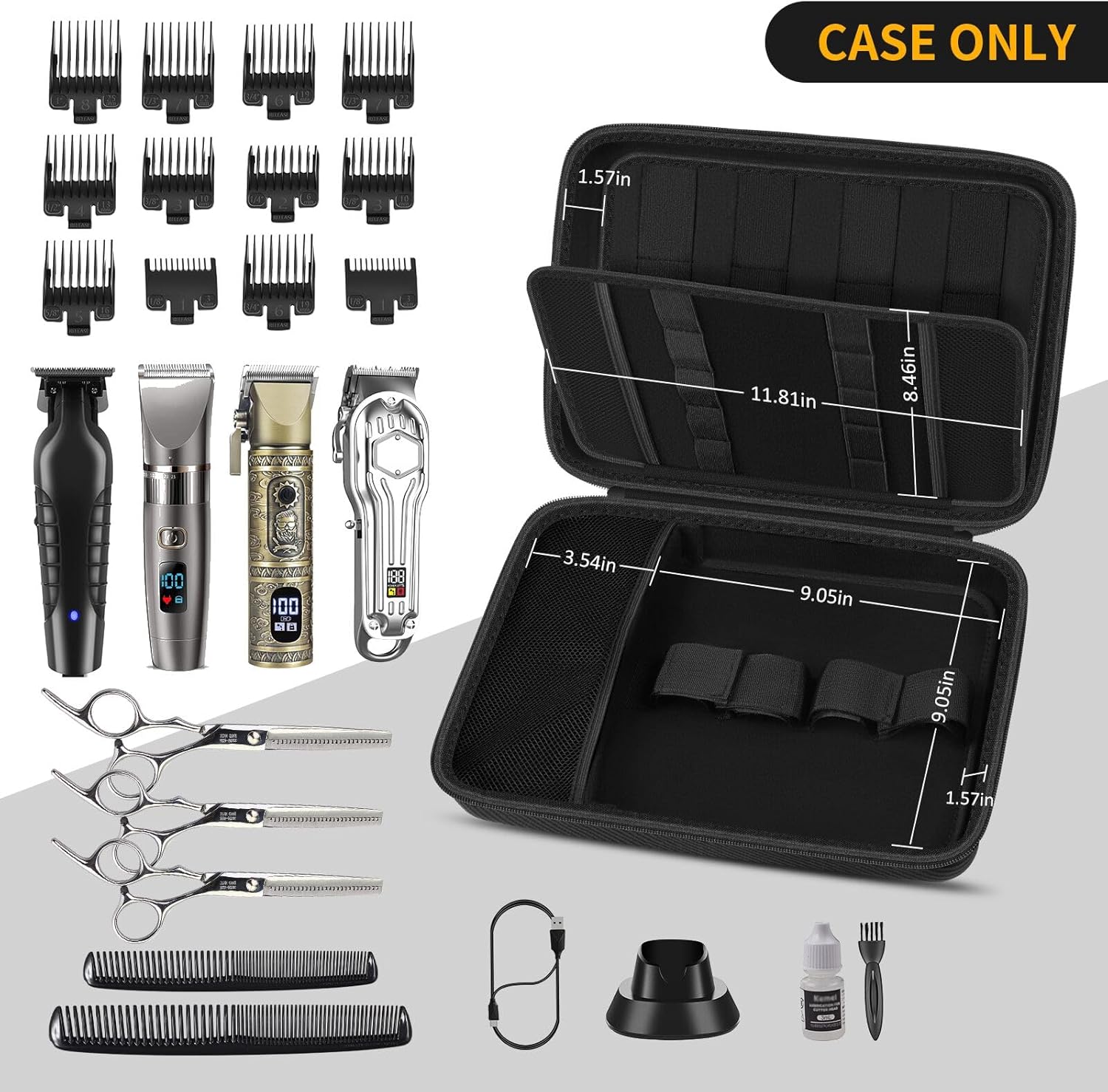 Hard Travel Case for Hair Clip – Men'S Grooming Images Bewertung und Preis