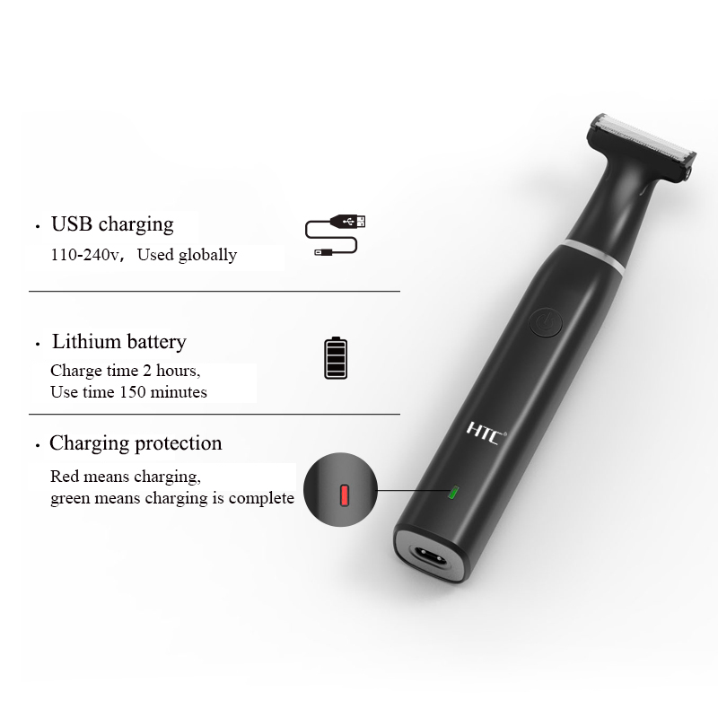 HTC Men's Electric Groin Hair  – Eyebrow Razor Trimmer Bewertung und Preis