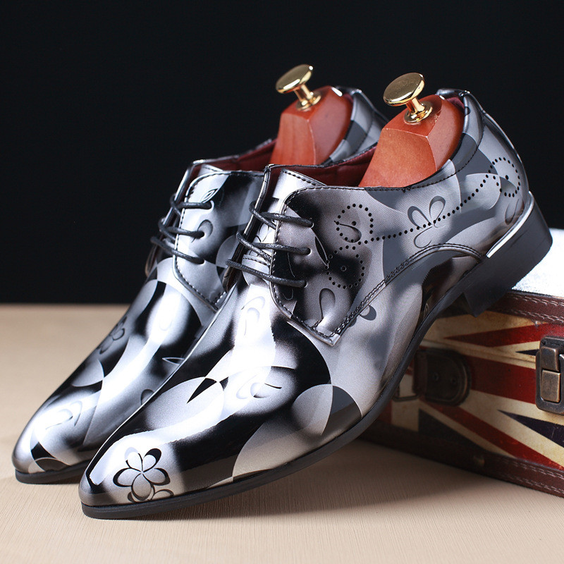 2026 Men Dress Shoes Floral Pa – Men'S Grooming Oxford Bewertung und Preis