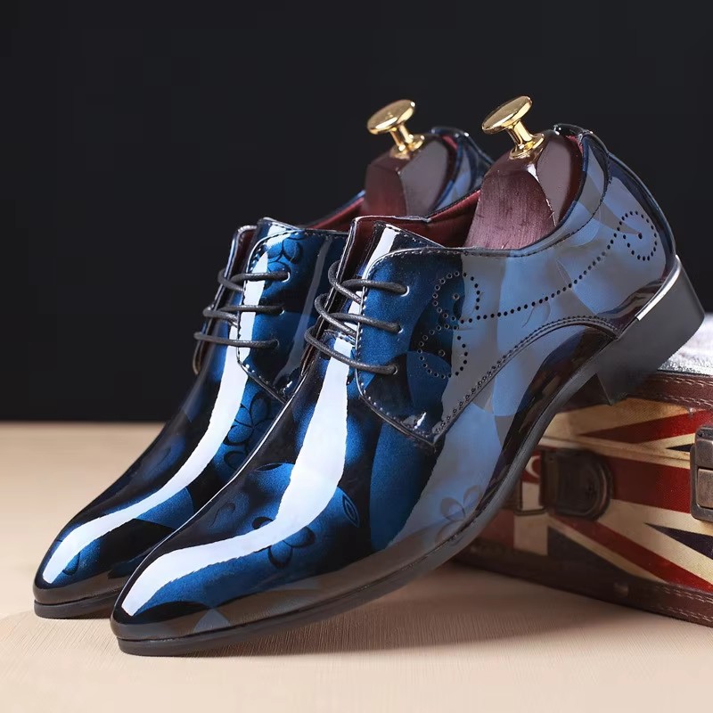 2026 Men Dress Shoes Floral Pa – Men'S Grooming Oxford Bewertung und Preis