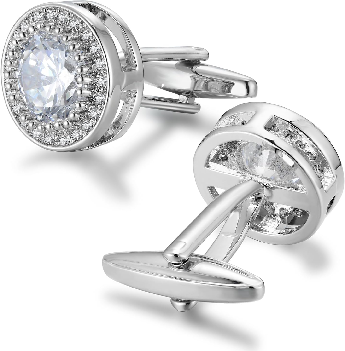 Sparkling CZ Cufflinks for Men – Men'S Groom Bewertung und Preis