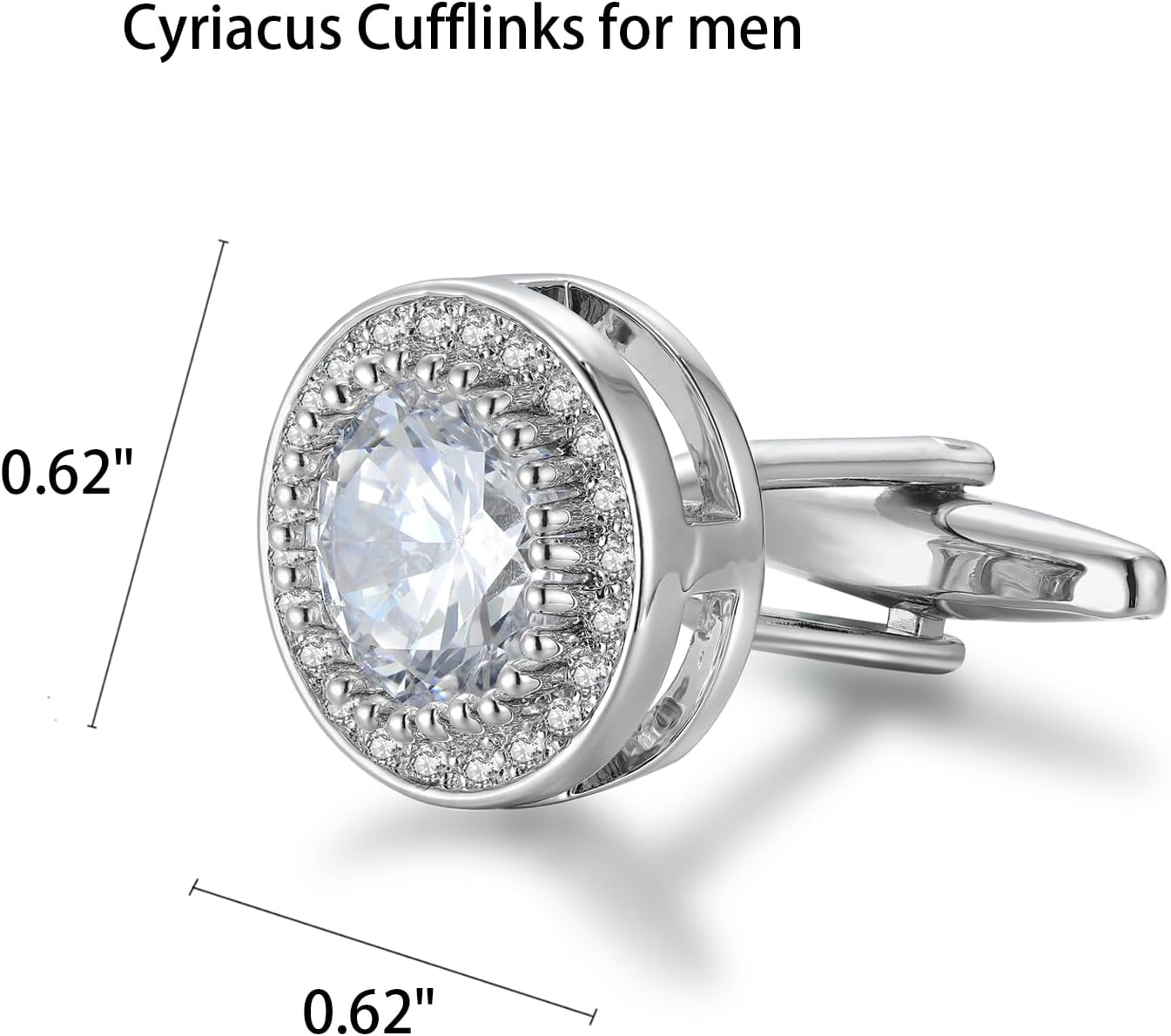 Sparkling CZ Cufflinks for Men – Men'S Groom Bewertung und Preis