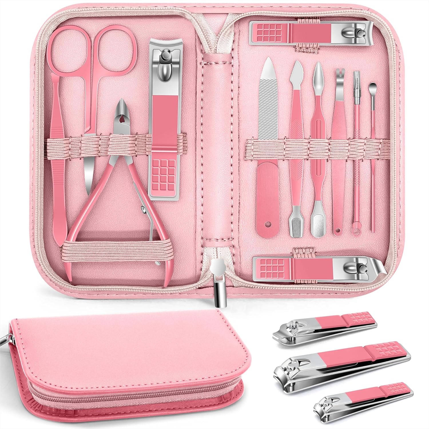 12 Pcs Manicure Pedicure Set w – Men'S Grooming Images Bewertung und Preis