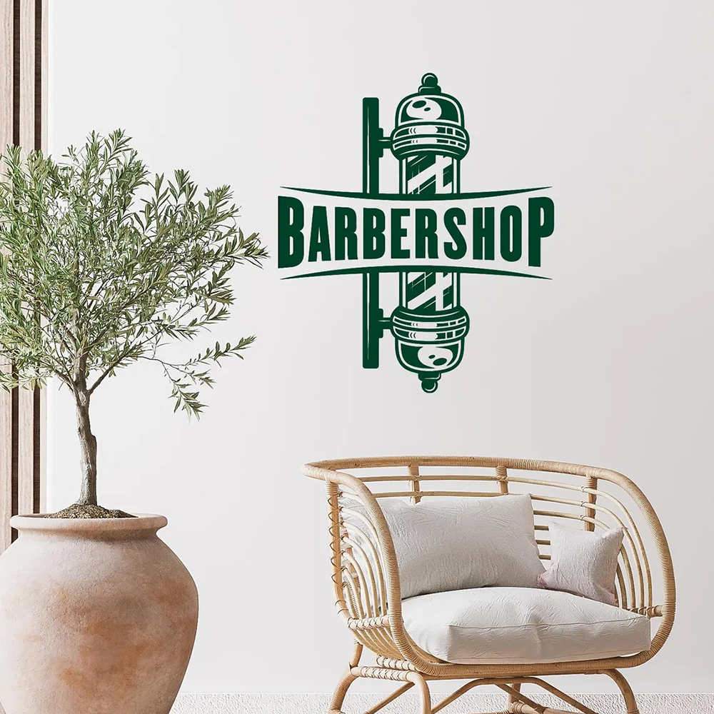 Barbershop Sign Vinyl Wall Dec – Men'S Grooming Package Bewertung und Preis