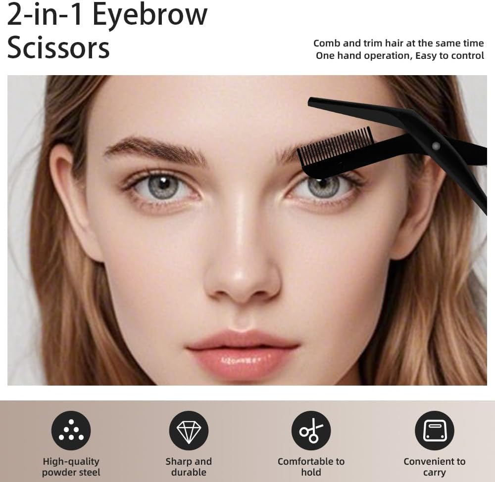 Eyebrow Scissors Trimmer with  – Men'S Groom Bewertung und Preis