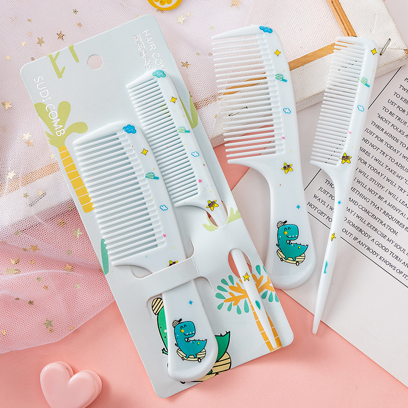 Printed Children's Comb Set fo – Comb Fine Tooth Bewertung und Preis