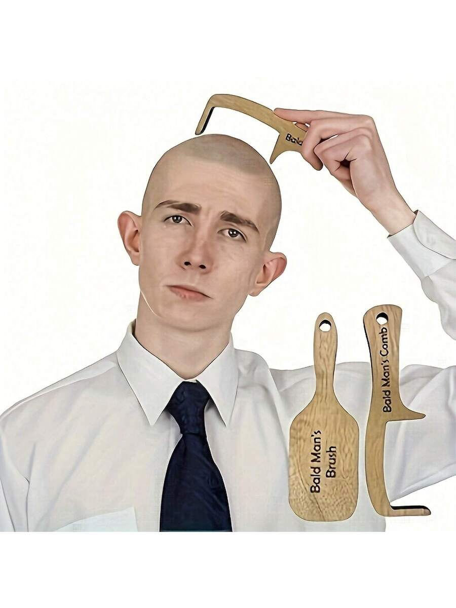 Humorous Wooden Bald Man’s Bru – Men'S Groom Bewertung und Preis