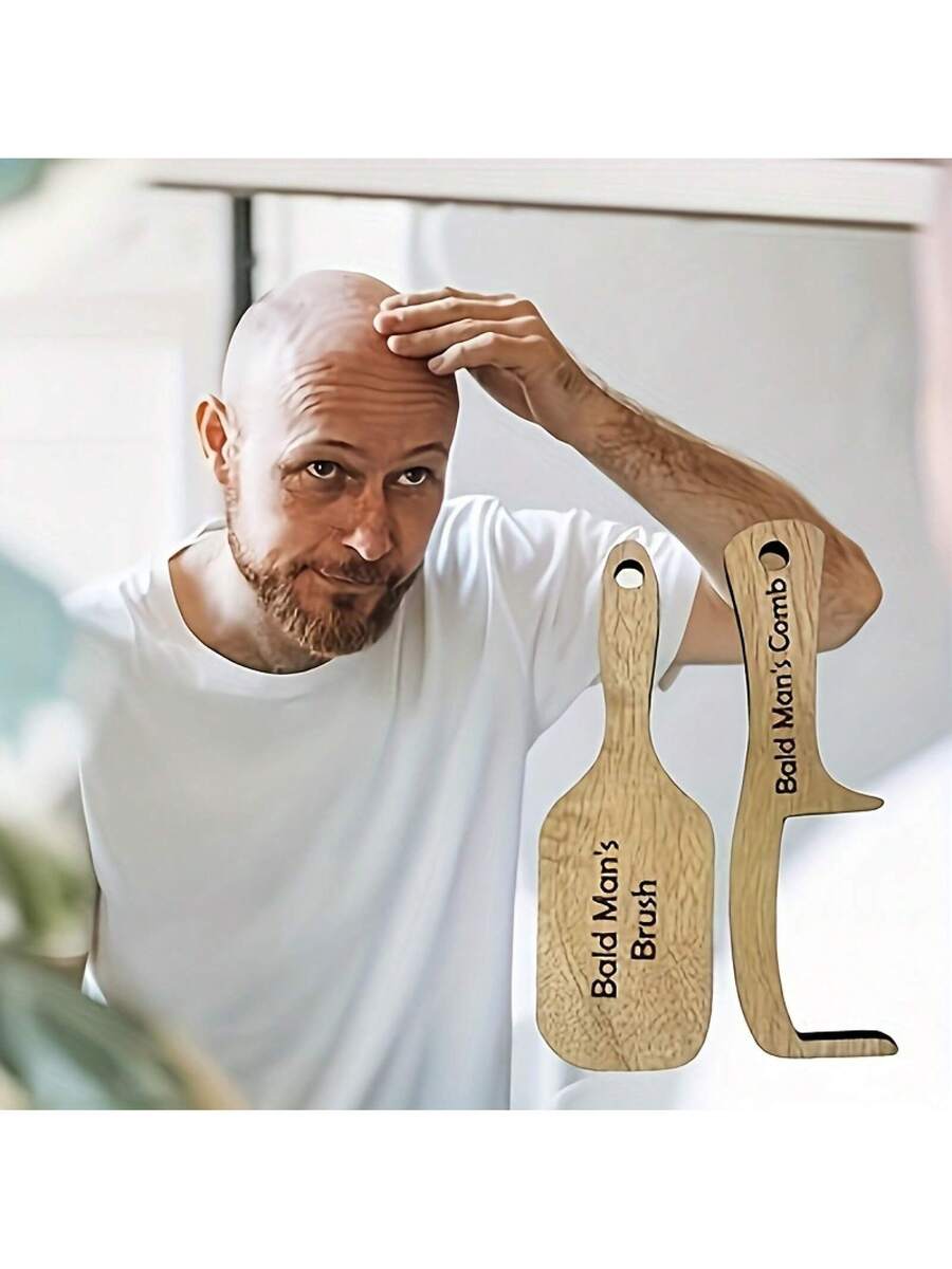 Humorous Wooden Bald Man’s Bru – Men'S Groom Bewertung und Preis
