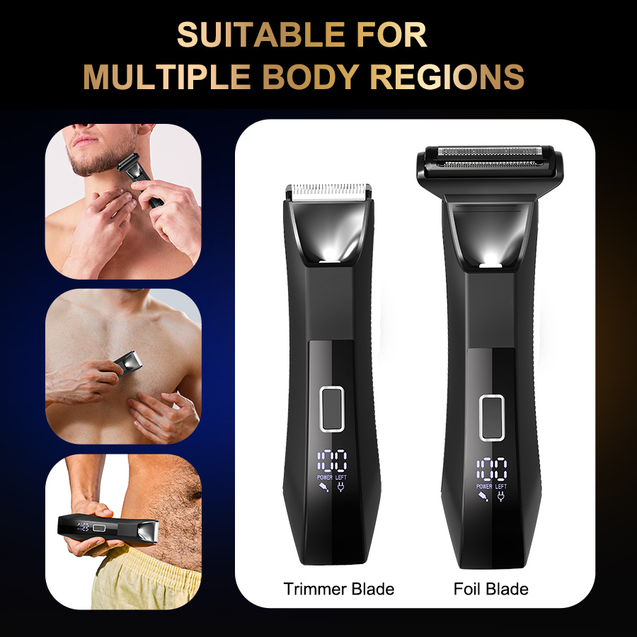 IPX6 Waterproof 2-in-1 Groin/B – Eyebrow Razor Trimmer Bewertung und Preis