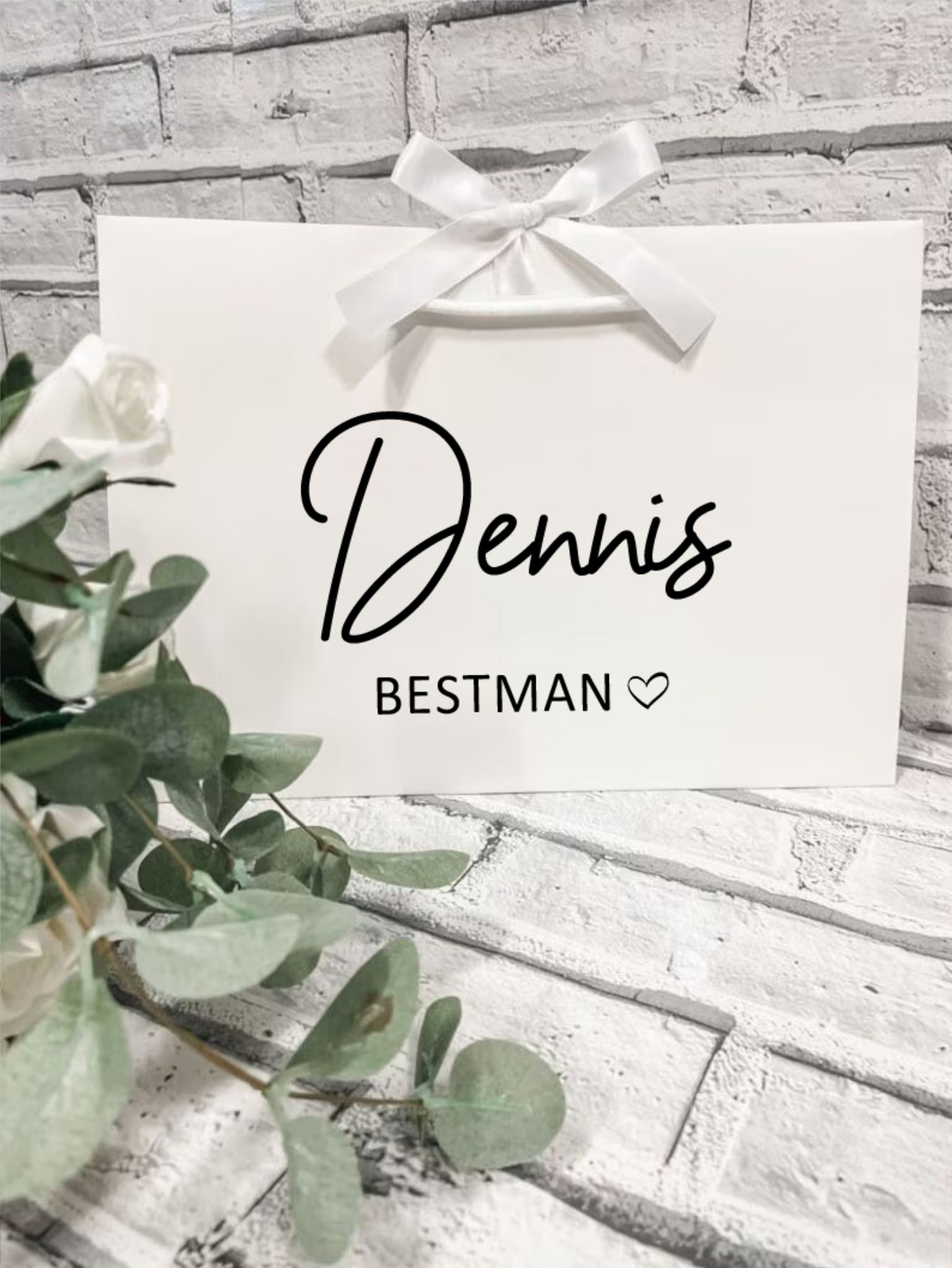 1pc Custom Wedding Bridesmaid  – Men'S Groom Bewertung und Preis
