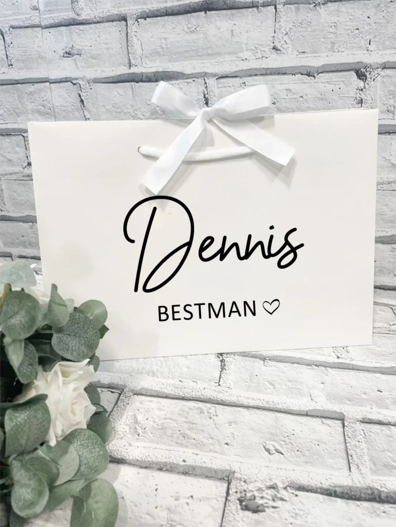 1pc Custom Wedding Bridesmaid  – Men'S Groom Bewertung und Preis