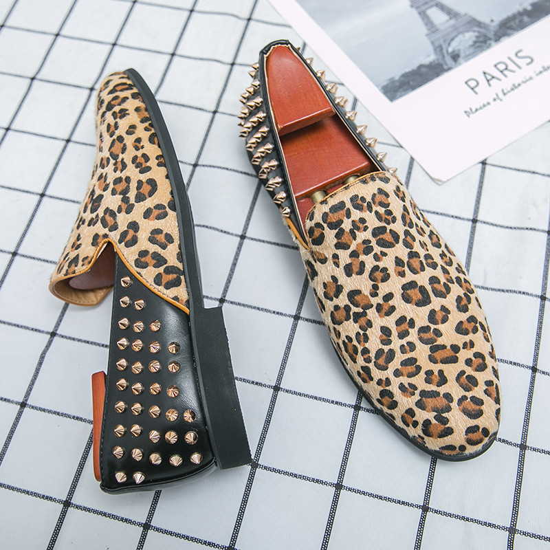 New Men Dress Shoes Leopard Le – Men'S Grooming Oxford Bewertung und Preis