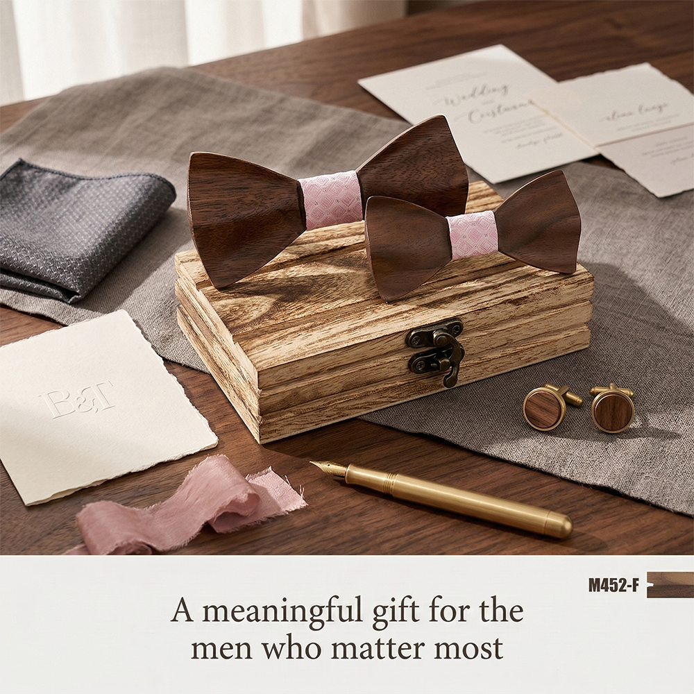 Mens Wooden Bowtie Set Satin B – Men'S Grooming Boxes Bewertung und Preis