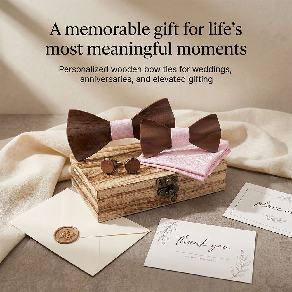 Mens Wooden Bowtie Set Satin B – Men'S Grooming Boxes Bewertung und Preis