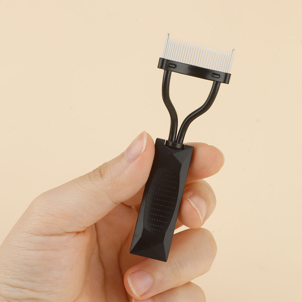 1pcs curved ultra-fine steel t – Comb Fine Tooth Bewertung und Preis