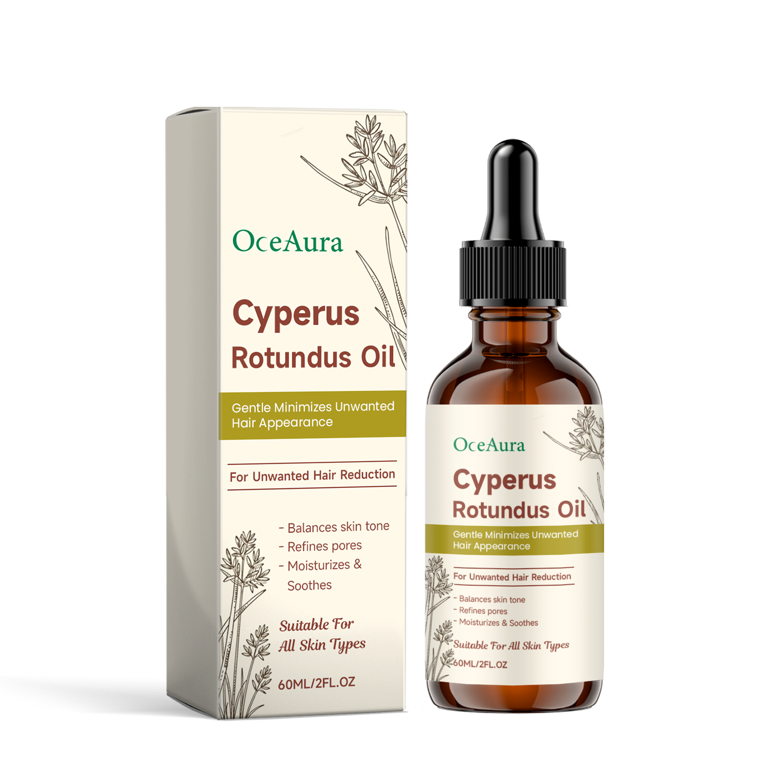 Cyperus Rotundus Hair Removal  – Ingrown Hair Serum Bewertung und Preis