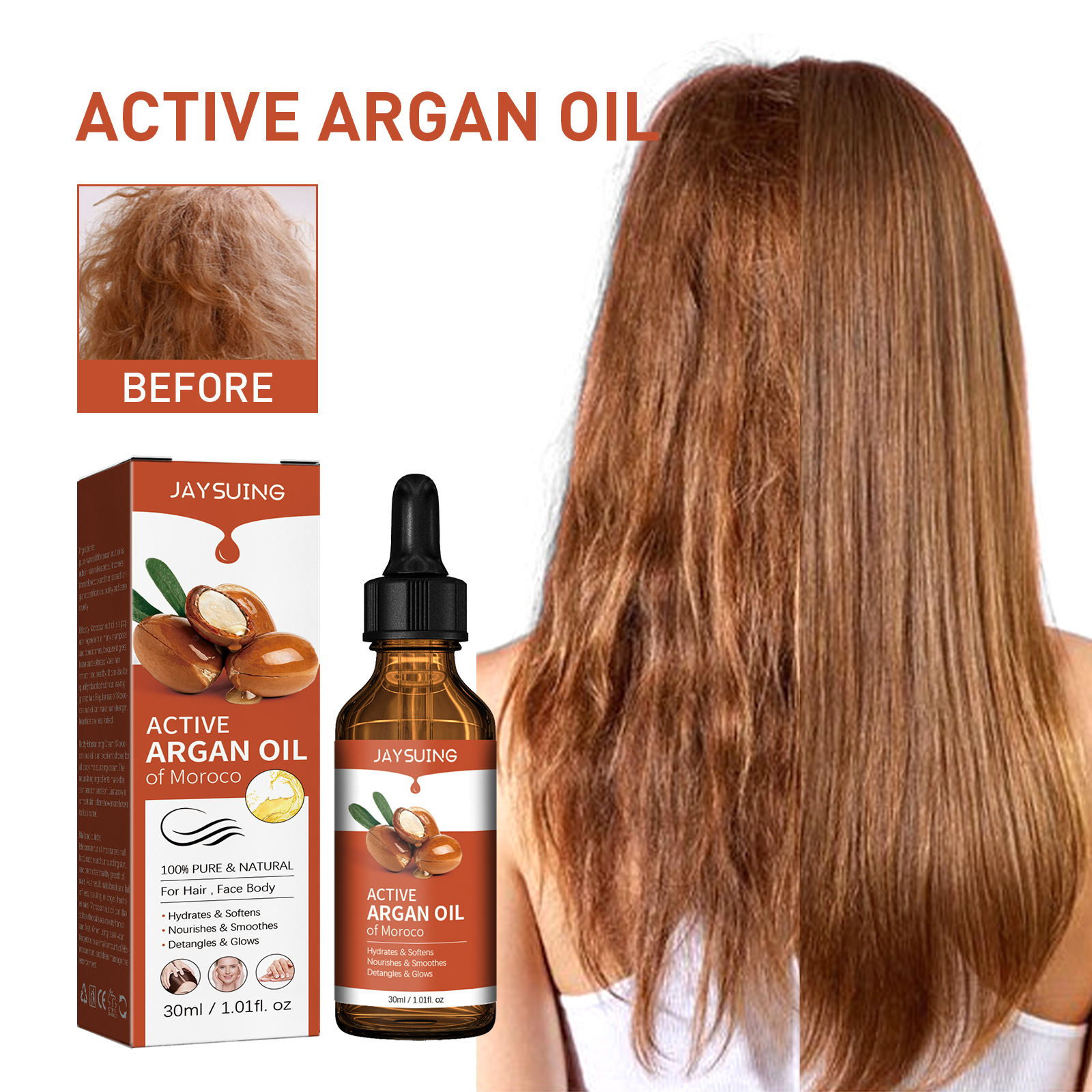 Argan Oil for Hair Treatment S – Ingrown Hair Serum Bewertung und Preis