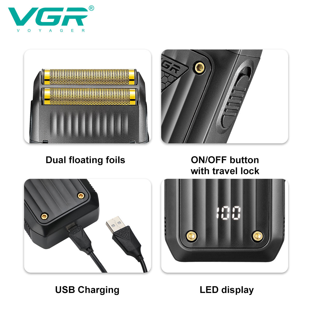 VGR 363 Razor Electric Shaver  – Eyebrow Razor Trimmer Bewertung und Preis
