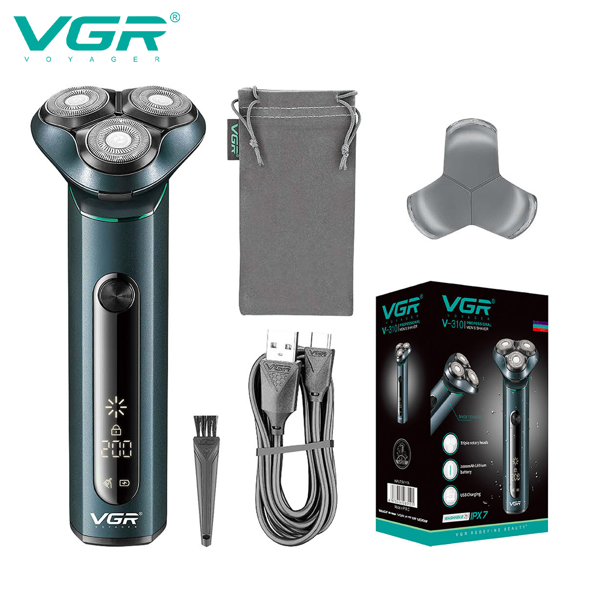 VGR 310 Electric Shaver Rotary – Eyebrow Razor Trimmer Bewertung und Preis