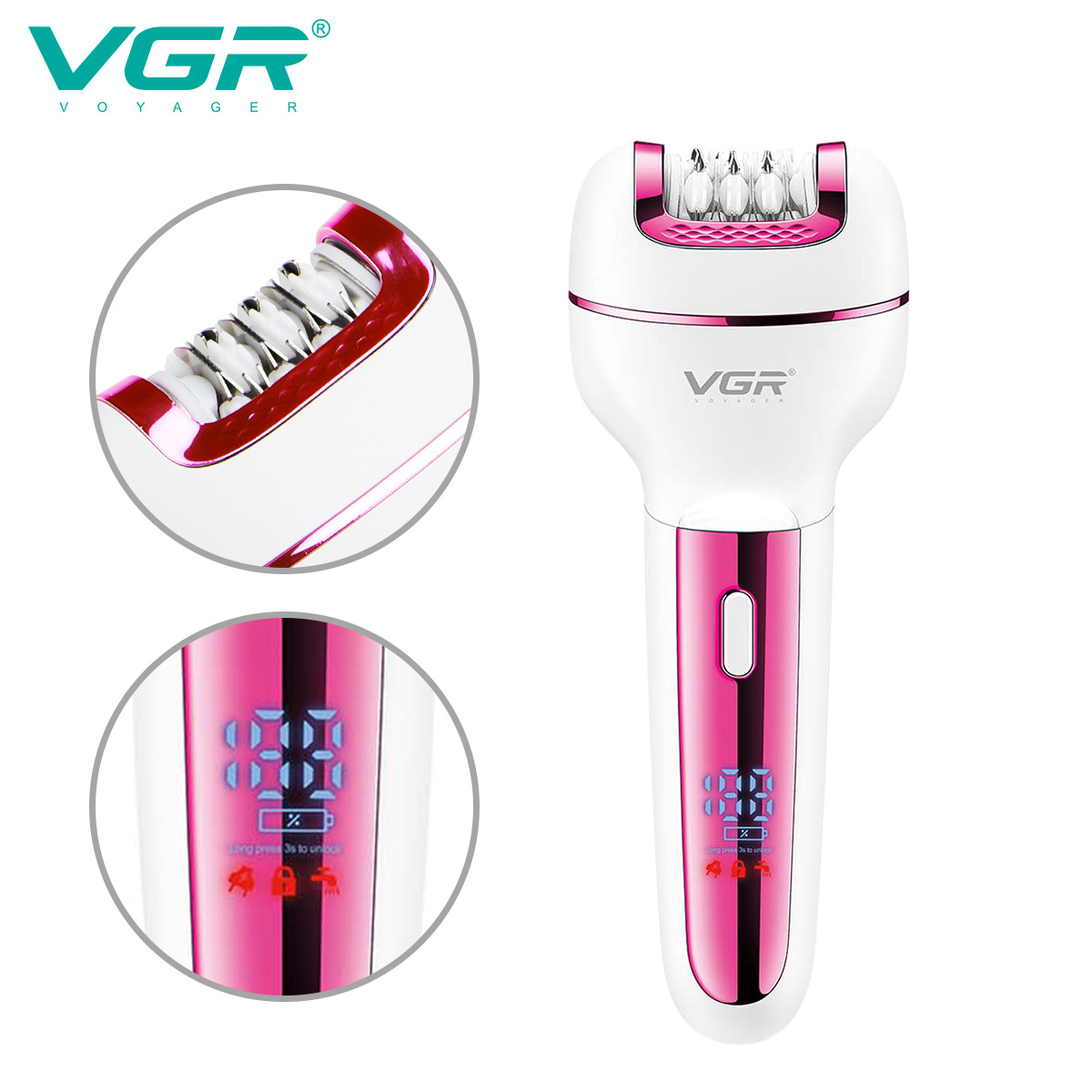 VGR 732 Original 3in1 Epilator – Eyebrow Razor Trimmer Bewertung und Preis