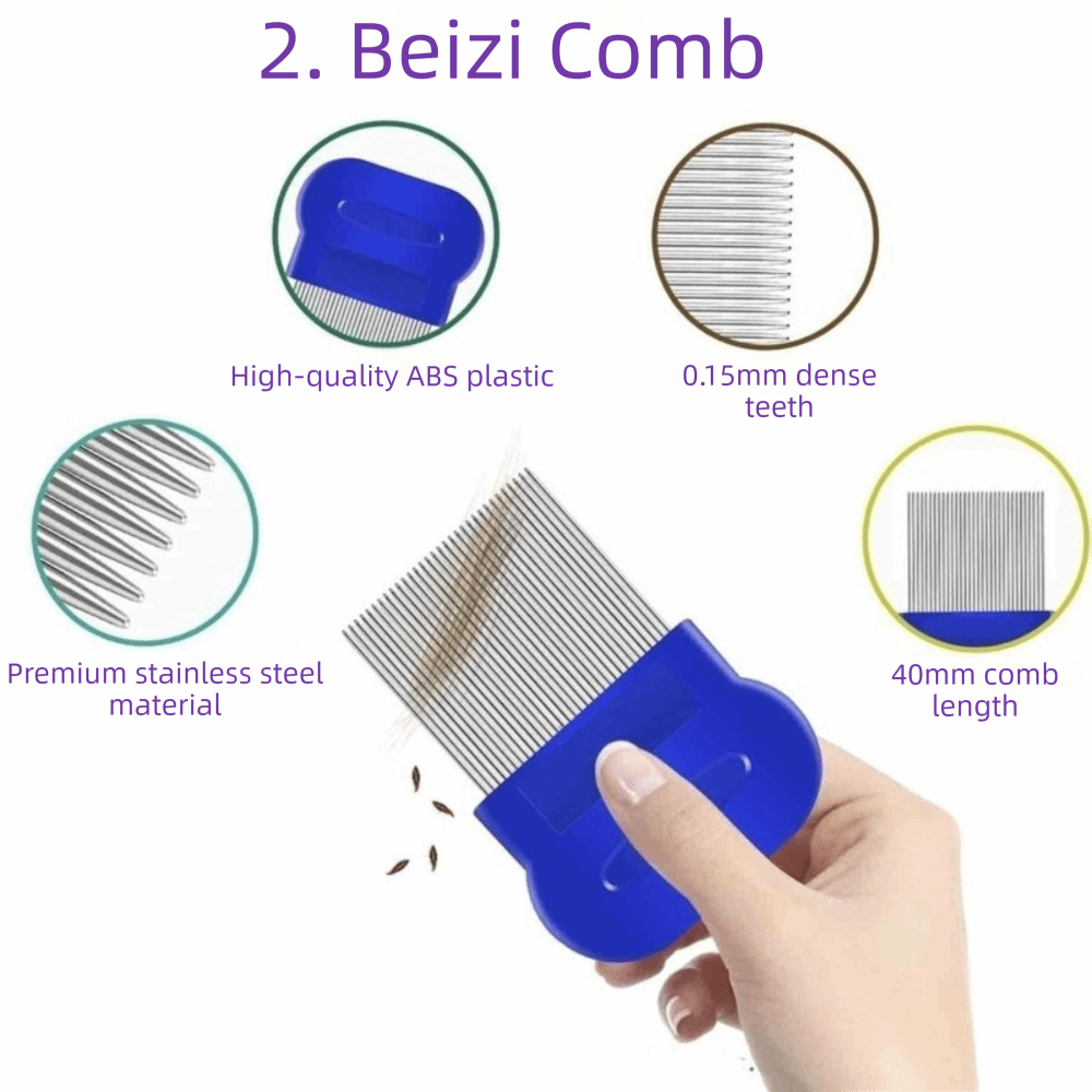 6Pcs/Set ABS Flea Comb Set Fin – Comb Fine Tooth Bewertung und Preis